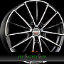 BORBET FB2 8,5x19 5x112 ET25.00 black polished matt