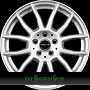  AX100 7x17 5x108 ET40.00 arctic silver (as)