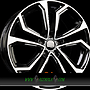MIM ESIS 6,5x16 5x100 ET38.00 black mirror