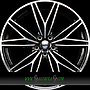 TECNOMAGNESIO MOTORSPORT 8x20 5x112 ET35.00 black mirror