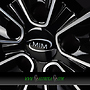 MIM EVO001 6x15 5x100 ET35.00 black mirror
