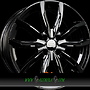 MIM EVO001 6,5x16 4x108 ET20.00 black glossy