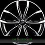 MIM EVO001 6,5x16 4x108 ET30.00 black mirror