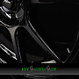 AXXION X2 6,5x16 4x108 ET25.00 schwarz glänzend lackiert (sw+)