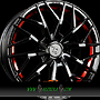  SSF-1 7,5x17 5x112 ET40.00 black glossy red inner lip (bgril)