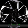 DBV NAPOLI AP 6,5x16 4x108 ET32.00 dark - schwarz frontpoliert
