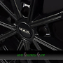 MAK ASPHALT 7x18 5x108 ET33.00 gloss black