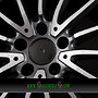 MAK KOMET 8x20 5x112 ET40.00 gun metal mirror face