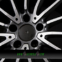 MAK KOMET 8x20 5x112 ET48.00 gun metal mirror face
