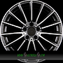 MAK KOMET 9x20 5x112 ET50.00 gun metal mirror face