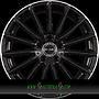 MAK KOMET 8x20 5x112 ET40.00 gloss black mirror ring