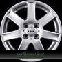 RIAL FLAIR 6x16 4x100 ET43.00 polar-silber