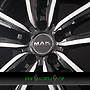 MAK MAGMA 6x15 4x100 ET35.00 black mirror face