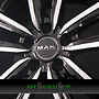 MAK MAGMA 6x15 4x100 ET50.00 black mirror face