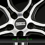 FONDMETAL STC-45 9x20 5x114,3 ET38.00 glossy black machined