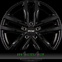 OXXO BRAVE (OX16) 8x18 5x112 ET15.00 black - schwarz