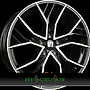  V7 8,5x19 5x112 ET29.00 glossy black machined