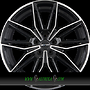  SPECTER 8x19 5x120 ET43.00 black diamond