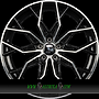  UA25-X-Ray 8,5x19 5x112 ET35.00 black polished
