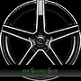  DOMINAR 8x20 5x112 ET38.00 black diamond
