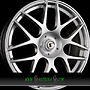  GAMBIT 10,5x22 5x114,3 ET42.00 highgloss silber mit centerlock deckel