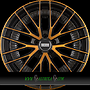 FONDMETAL KARI 8x19 5x112 ET32.00 glossy black bronze machined