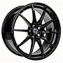 TOMASON TN25 Superlight black painted 8,5x19 5x112 ET45.00 