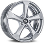 MSW 47 FULL SILVER 5X112 ET21 HB66.46 8x17 5x112 ET21.00 