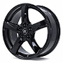 RC DESIGN RC 30 BLACK GLO 5X100 ET43 HB63.4 7x17 5x100 ET43.00 schwarz lackiert