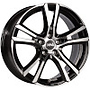 DBV 7.5x17 5/112 ET35 Andorra schwarz gl?nzend, front poliert 74.1 7,5x17 5x112 ET35.00 