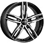 CARMANI 14 PAUL 7,5X17 5X114,3 ET45 MB72,6 BLACK POLISH (wintertauglich) 7,5x17 5x114,3 ET45.00 black polish