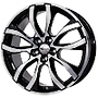 BROCK RC23 8x17 5x112 ET28.00 schwarz front-poliert