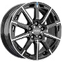RONAL R60/JBFK/ET45 6,5x16 5x114,3 ET45.00 jetblack-frontkopiert
