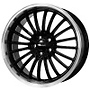 BROCK B24GP/SGHP/ET40 8,5x19 5x115 ET40.00 schwarz horn-poliert