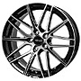 BROCK B34/SGVP/ET38 8x18 5x100 ET38.00 schwarz front-poliert
