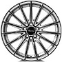BROCK B36/KSB/ET45 8x17 5x114,3 ET45.00 kristallsilber-black lackiert