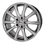 BROCK B21 CHROME SIL 5X112 ET21 HB66.6 9x18 5x112 ET21.00 chromsilber lackiert