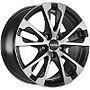 RONAL R61 JET BLA MATT FC 5X108 ET55 HB76 7.5x17  7,5x17 5x108 ET55.00 jetblack-matt-frontkopiert