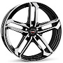 BORBET Alufelge 8.0 J x 19 108/5/50/72,5  ATX black polished glossy Borbet 8x19 5x108 ET50.00 