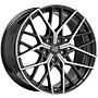 MSW Alufelge 8.0 J x 19 108/5/45/73,1  74 GLOSS BLACK FULL POLISHED MSW 8x19 5x108 ET0.00 