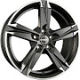 BORBET T10 7x17 5x114.3 ET50.00 borbet black polished matt  kba