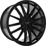 GMP CERCHIO IN LEGA GMP MODELLO SPARTA GLOSSY BLACK 10.5X22 5X112 ET 43 22 POLLICI GMP 10,5x22 5x112 ET43.00 