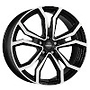 DEZENT DEZENT TV_BP 7.5X19 5X114.3 ET40 60.1 ( SCHWARZ GLZNZEND/FRONTPOLIERT. ECE ) 7,5x19 5x114,3 ET40.00 