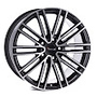 AVUS CERCHI IN LEGA AC-M08 9.5 21 5 112 27 BLACK POLISHED AVUS 9,5x21 5x112 ET27.00 