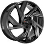AVUS CERCHI IN LEGA AC-521 7.5 19 5 108 42 BLACK AVUS 7,5x19 5x108 ET42.00 