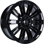 GMP 9.50x22 120.00/5/40 EXPERIENCE GLOSSY BLACK GMP 9,5x22 5x120 ET40.00 
