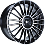  MM1022 8x19 ET45 5x108/114.3 73.1 BLACK POLISHED mit ZR-System x19  ET 