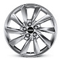 RONAL Alufelge 7.5 J x 18 112/5/25/66,5  R70-blue PLATINUM SILVER RONAL 7,5x18 5x112 ET 