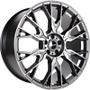 GMP Fender 8.5x20 ET30 5x112  ML66.6 Matt Anthracite Diamond fix 8,5x20 5x112 ET 