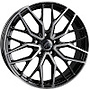  8.5Jx19 H2 ET45 5x112x66.6 DM20 black polished RL:730kg DAMINA PERFORMANCE 8,5x19 5x112 ET45.00 